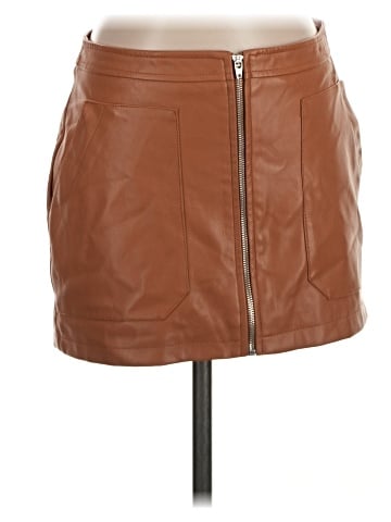 Free People Faux Leather Skirt (view 1)