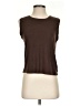 Athleta Brown Sleeveless T-Shirt Size S - photo 1