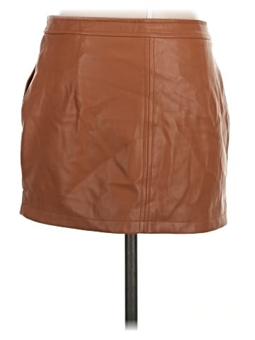 Free People Faux Leather Skirt (view 2)