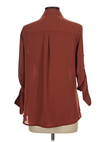 Express Outlet 3/4 Sleeve Blouse (view 2)