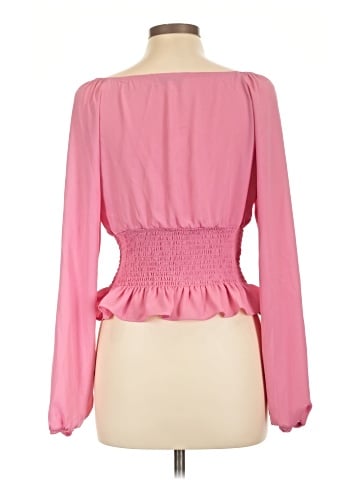 WAYF Long Sleeve Blouse (view 2)