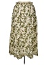 Max Studio Floral Ivory Casual Skirt Size L - photo 1