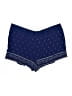 Ann Taylor LOFT 100% Rayon Hearts Blue Shorts Size XL - photo 2