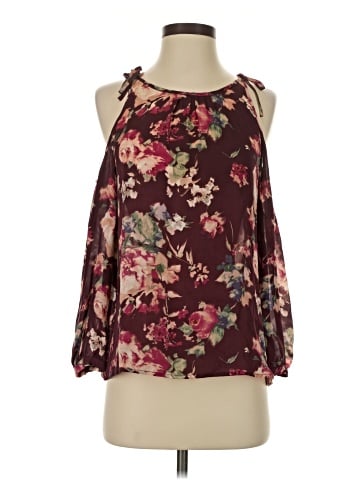 Joie 3/4 Sleeve Silk Top (view 1)