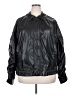 Ava & Viv 100% Polyester Solid Black Jacket Size 2X - photo 1