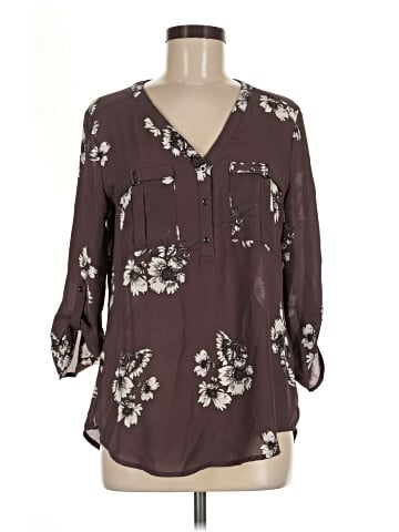 Maurices 3/4 Sleeve Blouse (view 1)