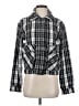 Lucky Brand 100% Cotton Plaid Silver Jacket Size S - photo 1