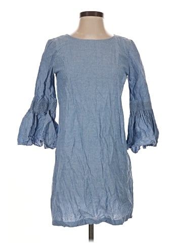 Aqua Casual Dress (view 1)