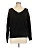 Unbranded 100% Acrylic Solid Black Pullover Sweater Size L - photo 1