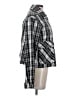 Lucky Brand 100% Cotton Plaid Silver Jacket Size S - photo 4