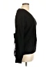 Unbranded 100% Acrylic Solid Black Pullover Sweater Size L - photo 4