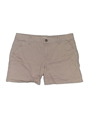 Maurices Khaki Shorts (view 1)