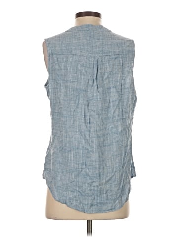 Weatherproof Sleeveless Button-Down Shirt (view 2)