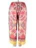 JM Collection 100% Polyester Paisley Pink Casual Pants Size XXL - photo 2