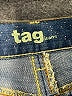 tag + jeans Paisley Blue Jeans Size 31 waist - photo 7