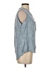 Weatherproof Blue Sleeveless Button-Down Shirt Size S - photo 4