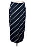 J.Jill Stripes Blue Formal Skirt Size S - photo 1