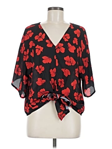 Unbranded Short Sleeve Blouse (view 1)