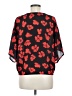Unbranded Red Short Sleeve Blouse Size M - photo 2
