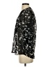 Gap Outlet 100% Polyester Black 3/4 Sleeve Blouse Size XS - photo 5