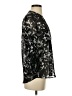 Gap Outlet 100% Polyester Black 3/4 Sleeve Blouse Size XS - photo 4