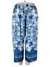 JM Collection 100% Polyester Paisley Blue Casual Pants Size XXL - photo 1