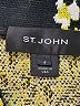 St. John Print Yellow Jacket Size 4 - photo 6