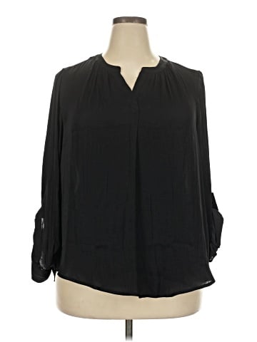 Simply Vera Vera Wang 3/4 Sleeve Blouse (view 1)