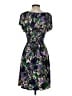 Elle Print Purple Cocktail Dress Size XS - photo 2