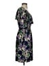 Elle Print Purple Cocktail Dress Size XS - photo 4
