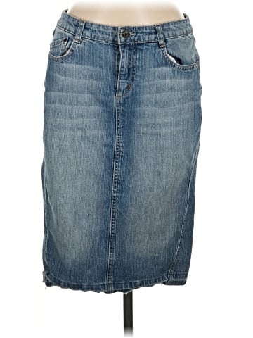 a.n.a. A New Approach Denim Skirt (view 1)