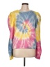 Generation Love Tie-dye Yellow Wool Pullover Sweater Size L - photo 1