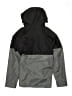 Eddie Bauer 100% Polyester Color Block Gray Windbreaker Size 14/16 - photo 2