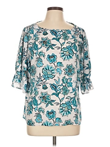 Ann Taylor Factory 3/4 Sleeve Blouse (view 1)