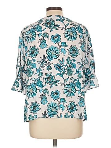 Ann Taylor Factory 3/4 Sleeve Blouse (view 2)