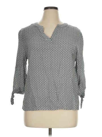 Jones & Co 3/4 Sleeve Blouse (view 1)
