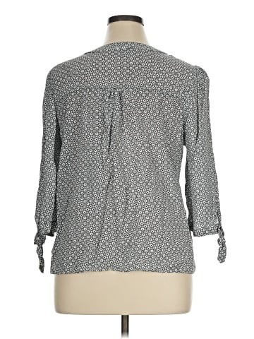 Jones & Co 3/4 Sleeve Blouse (view 2)