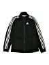 Adidas 100% Polyester Black Track Jacket Size 14 - 16 - photo 1