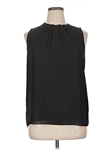 Rose + Olive Sleeveless Blouse (view 1)