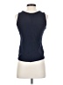 Ann Taylor 100% Cotton Blue Tank Top Size S - photo 2