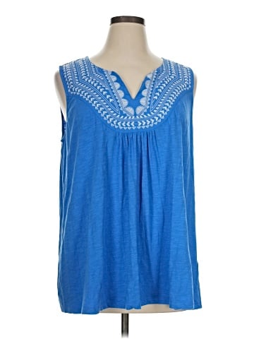 Susan Graver Sleeveless Blouse (view 1)