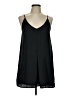 TOBI 100% Polyester Solid Black Casual Dress Size L - photo 1
