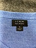 J.Crew 100% Merino Blue Wool Sweater Size S - photo 7