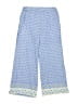 Btween 100% Rayon Print Blue Casual Pants Size 6 - photo 2