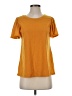 Style&Co Gold Short Sleeve T-Shirt Size S - photo 1