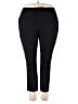 ELOQUII Solid Black Active Pants Size 18 Plus - photo 1