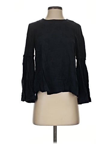 Topshop Long Sleeve Blouse (view 1)
