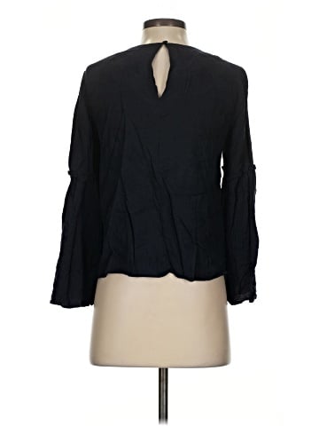 Topshop Long Sleeve Blouse (view 2)