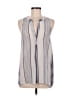 Joie 100% Silk Gray Sleeveless Silk Top Size M - photo 1