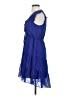 HD in Paris 100% Polyester Blue Casual Dress Size 0 - photo 5